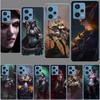Чехол для телефона W-World Of W-Warcraft Эльф Для Redmi Note 13 12 14 15 Pro Plus 13R 11 11T 11E 11S 10 Pro 10S 9 9S Прозрачный ТПУ Чехол для телефона