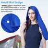 Cooling Hooded Headscarf Button Closure UV Protection Towel Quick Dry Portable Design Unisex Gym Towel