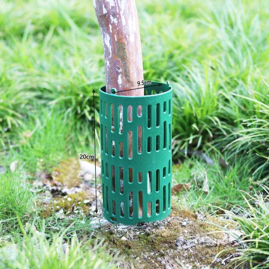 6 Pcs Tree Trunk Guards Reusable Trunk Protector Easy Assembly Tree Bark Guard Wrap for Protecting Trees from Animals Lawn Mowers