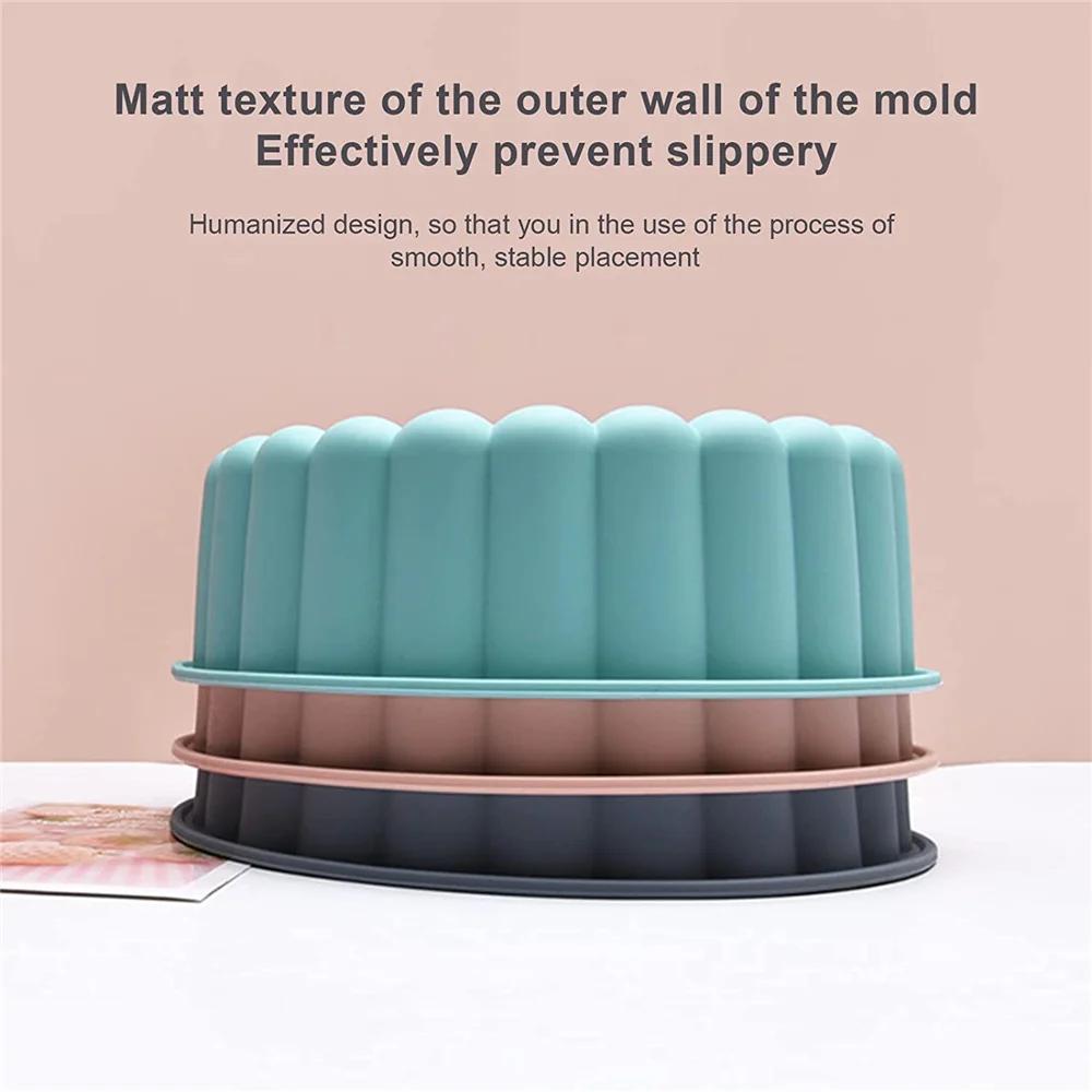 Силиконовая круглая форма для торта 8 дюймов Силиконовая форма для выпечки торта Шарлотта Форма для выпечки торта Клубничный песочный торт Форма для самостоятельного приготовления кактуса