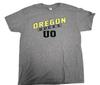 OVB Мужская серая футболка Oregon Ducks OU Новая L