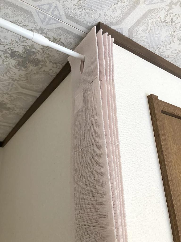 Гармошка Комнатная Тепловая Энергия Регулируемая 100 x 250 Цветок KL31139 Штора, Перегородка, Норэн, Блокирующая, Экономящая, Длина, см, Полоска, (Слоновая кость CM515)