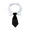 Dog Cat Grooming Cute Tuxedo Bow Ties White Collar Formal Tie Dog Necktie Pet Accessories