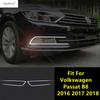 Автомобильная передняя противотуманная фара, накладка-молдинг "бровь", декоративная накладка-молдинг для Volkswagen Passat B8 2016 2017 2018, хромированные аксессуары из АБС-пластика