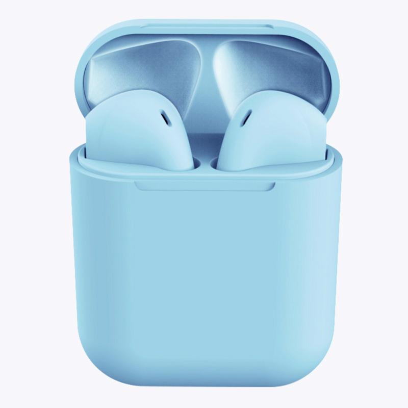 Беспроводные наушники TWS Macaron I12 Bluetooth с супербасовым звуком.