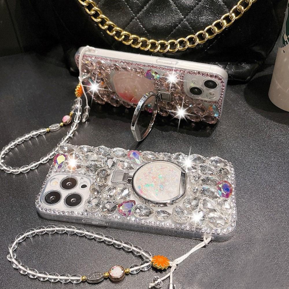 Роскошный чехол со стразами для Samsung S23 S22 Ultra S21 Plus S20 FE A14 A34 A54 A13 A33 A23 A53 A32 A42 A52 A72 A22 A51 A12/iphone 14 13 12 Diamond Cover