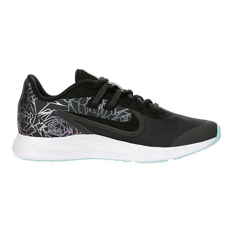 Nike Downshifter 9 Comfortable Lightweight Low-Top Casual Running Shoes Women Sneaker Black White CI2686-001