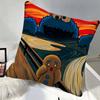 CCookies Play MMonster Pillow Case Square Pillow Bedroom Sofa Leisure Comfort Cushion Car Home Decoration