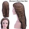 Solid Color Mesh Hair Net For Women Crochet Cap Sleeping Snood Lightweight Beauty Accessories Night Use