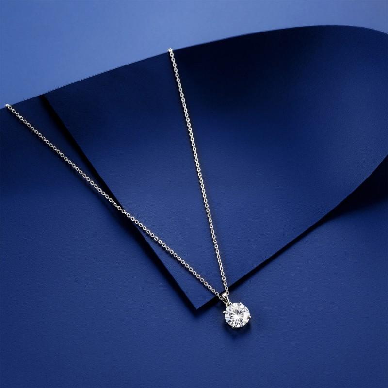 Classic 4-claw Clavicle Necklace Minimalist Versatile Luxury Pendant Women