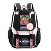 Anime Cartoon Kpop Printed Backpack Schoolbag for Teenager Student Girl Boy Bookbag Large Capacity Travel Bag Kid Gift Rucksak