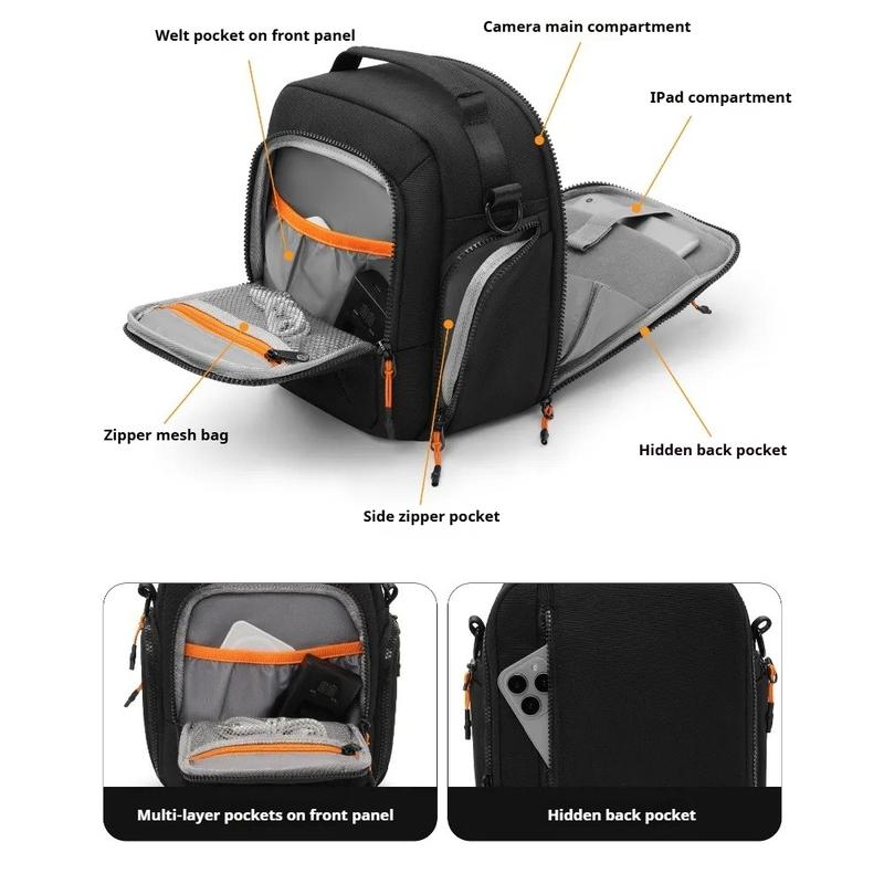 Portable Camera Bag Shoulder Crossbody Micro-Single Storage Bag Shockproof And Drop-Proof Leisure Outdoor Bag