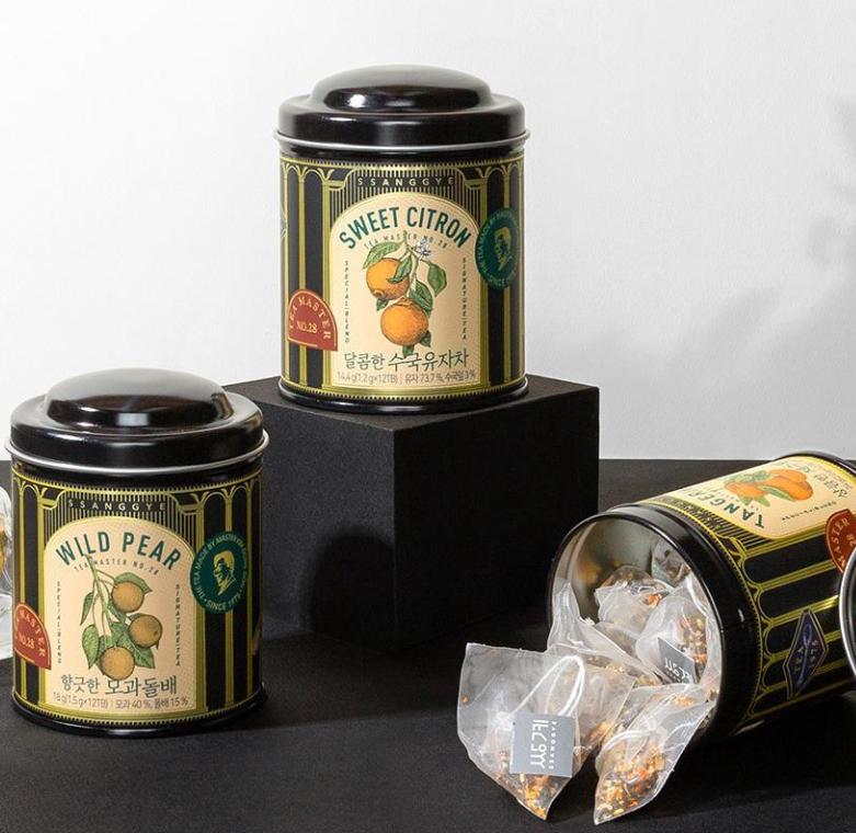 Настоящий корейский чай Ssanggyemyeongcha Master Can – Айва и фруктовый чай Dolbae