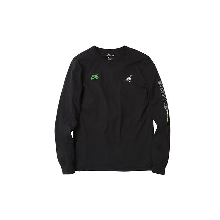 Nike Sb X Staple Футболка с длинным рукавом Panda Pigeon 1911C10048