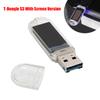 Плата разработки T-Dongle-S3 ESP32-S3 с дисплеем Dongle 0,96 дюйма ST7735 LCD, поддержка WiFi Bluetooth карты памяти TF