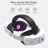 Adjustable RGB Head Strap for Meta Quest 3S 12000mAh Battery Extend VR Playtime Comfort Head Strap Headband VR Accessories Strap