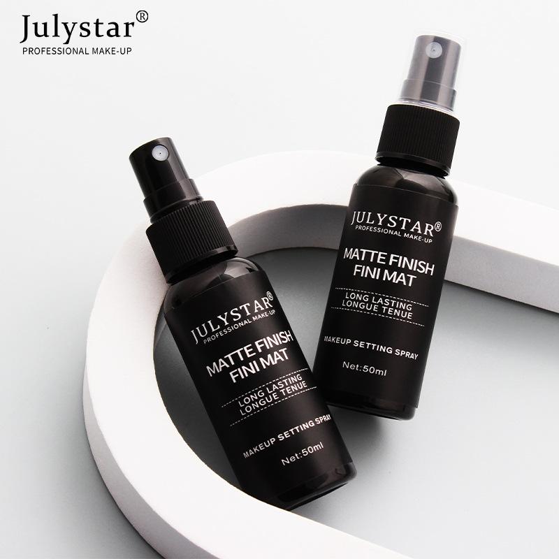 Июлястар освежающий лосьон для макияжа портативный 50 мл увлажняющий стойкий прозрачный спрей для фиксации макияжа