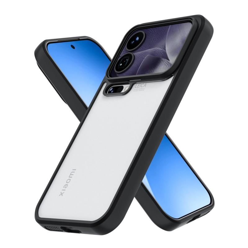 Для Xiaomi 17 Pro Max Чехол Для Xiaomi 17 Pro Чехол из ТПУ Противоударный Чехол из ТПУ с прозрачной черной рамкой Для Xiaomi 17 17 Pro Max