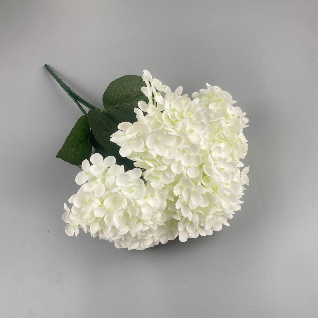 1PC 5-Head Artificial Flower Hydrangea Silk DIY Wedding Bridal Bouquet Home Party Decoration