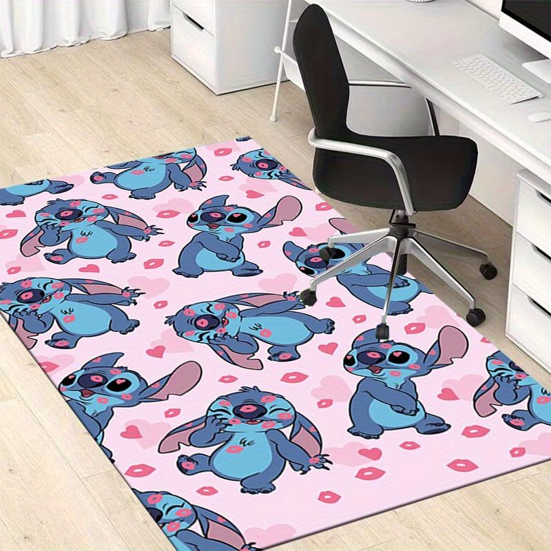 1pc Cute Stitch Patterned Rug for Home Decor, Office Carpet, Chair Cover, Outdoor Mat, Gift Ideaz4158