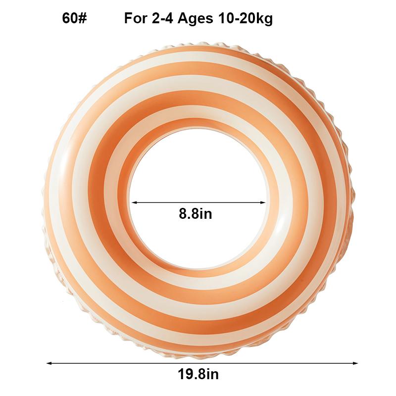 Rooxin Thickened Inflatable Swimming Ring Tube Water Park Swimming Circle For Kids Adults Swim Ring Pool Float Toy