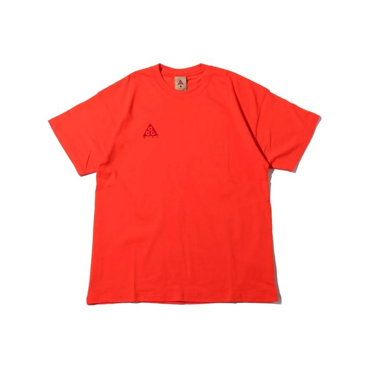 Nike ACG Small Logo Повседневная футболка с коротким рукавом Мужские топы Благородный красный BQ7343-634