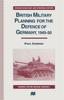 The British Military Planning for the Defence of Germany 1945-50 Book