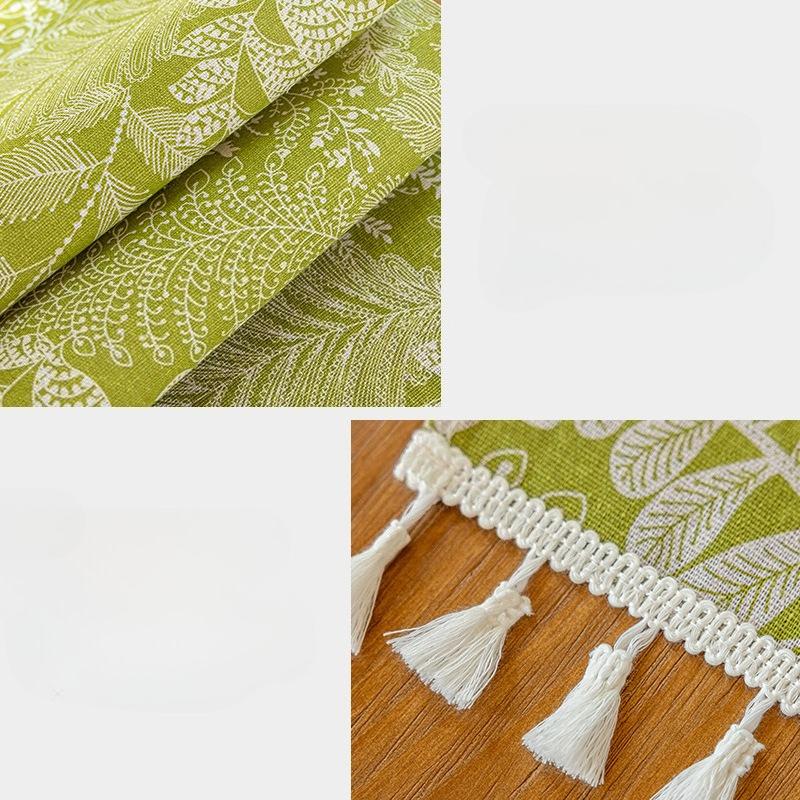 Чашка Скатерть Винтажный Принт Пасторальный Стиль Салфетка Комод Шкаф Пылезащитный Чехол Комната Столовая для Дома Вечеринка Декор Стола