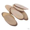 20Pcs Wooden Log Slices Tree Decorative Disc Woodworking Branch (Oval)