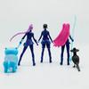 NEW 5Pcs/Set Anime Kpop Demon Hunters Figure K-Pop Demon Hunters Rumi Mira Zoey Tiger Figurine Toy Desk Decor Statues Ornament