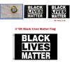 Яркий флаг Black Lives Matter 3x5 футов из прочного полиэстера с латунными люверсами