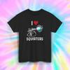 Ich liebe Spritzer T-Shirt S-5XL Lustiger Wasserpistolen-Humor Geschenk Sarkastisches Grafik-Tee