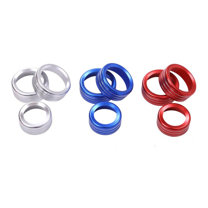 Автомобильная центральная ручка кондиционера, кнопка, кольцо, крышка переменного тока, украшение для Alfa Romeo Stelvio Giulia