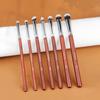 RANCAI 7-Piece Eyeshadow Brush Set with Pure Horse Hair for Smoky Makeup