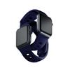 38/40/41/42 mm Ocean Blue (small) - 3mk Silicone Watch Strap for Apple