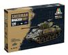 Italeri Американский танк M4A3E8 Sherman Easy Eight времен Второй мировой войны, пластиковая модель IT25772 1/56