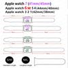 Silicone Strap For Apple Watch Band SE-10 42/46mm 44/45mm 38/40/41mm Bracelet Iwatch Serie 9 8 7 6 5 4 3 Ultra 2 49mm