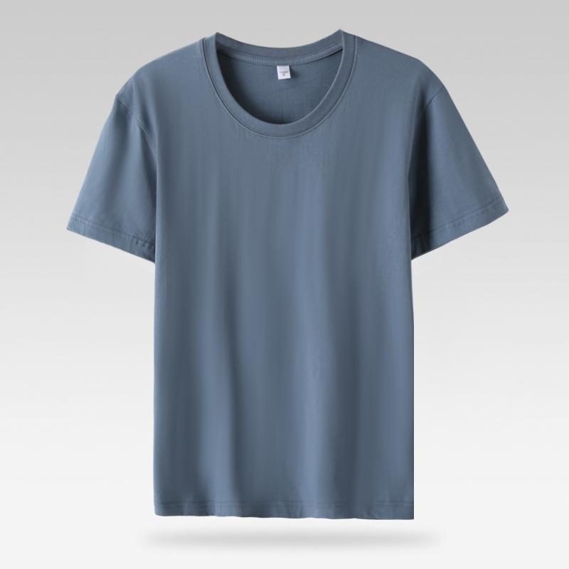 Хлопковые однотонные футболки с коротким рукавом для мужчин и женщин, повседневные футболки, повседневные, стандартного кроя, летние базовые топы с круглым вырезом
