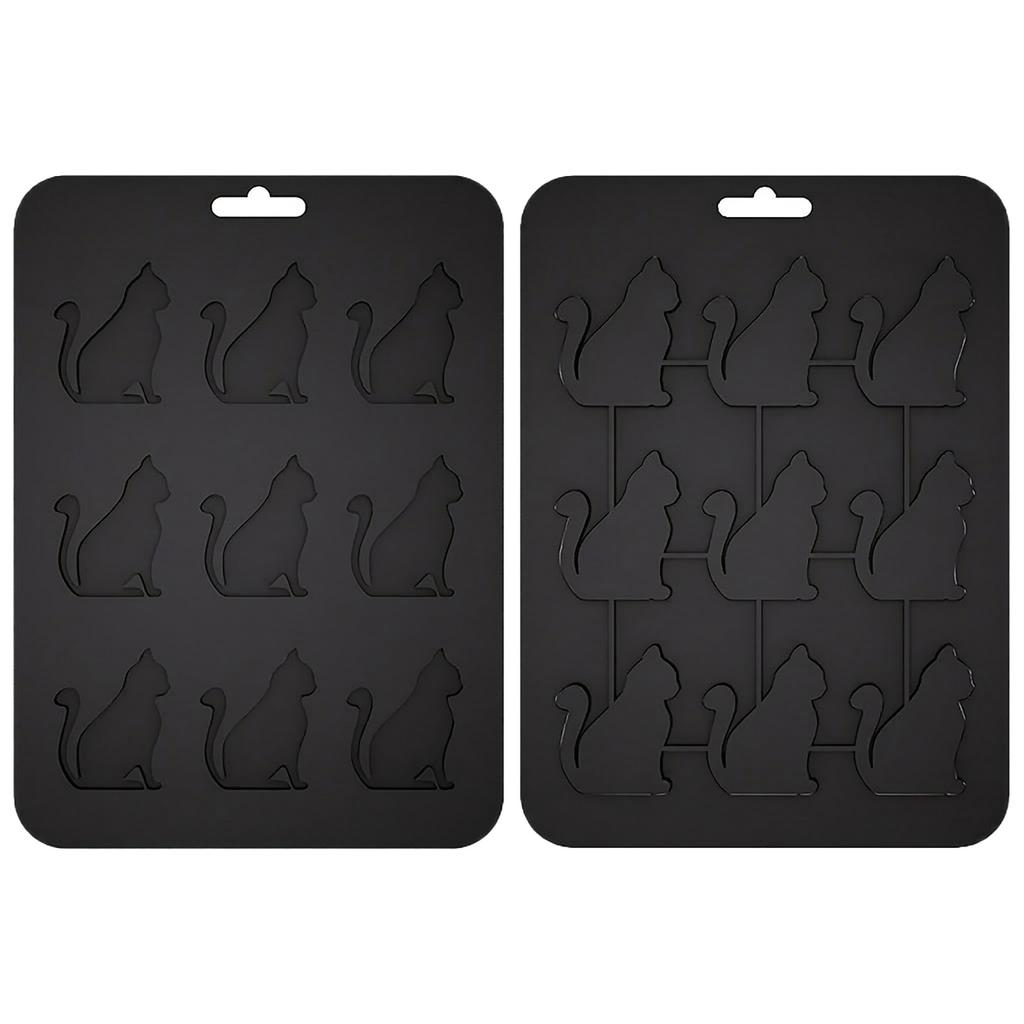 Animals Ice- Mold - Ocean Animals Turtle,Dolphins,Penguins,Silicone Mold For Baking Muffin Cake, Chocolate,Candy, Soap