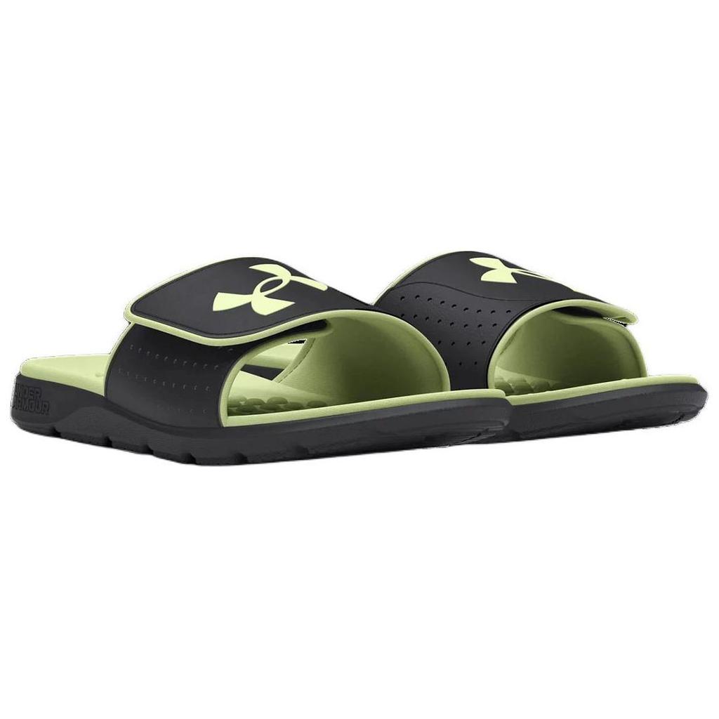 Under Armour Ignite 7 Comfortable Casual Slide Sandals Men Footwear Gray Green 3026023-107