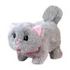 Electronic Pets For Kids Walking Dog Cat Plush Animal Barking Dog Companion Animal Electric Pets Battery Operated Tail Wagging