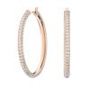Dextera Hoop Rose Gold-Tone Earrings 5383938 For Women