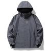 6266 Waterproof Hooded Windbreaker: Unisex Outdoor Thin Single-Layer Jacket for Mountaineering, Windproof and Three-Proof Design