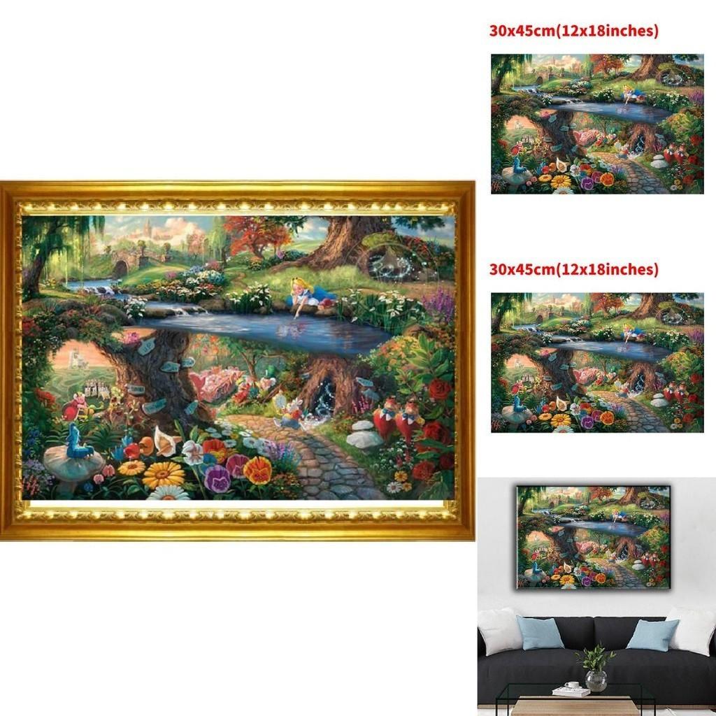 Холст с изображением принцессы-русалки, современная сказочная история, декоративная картина для спальни, детской комнаты