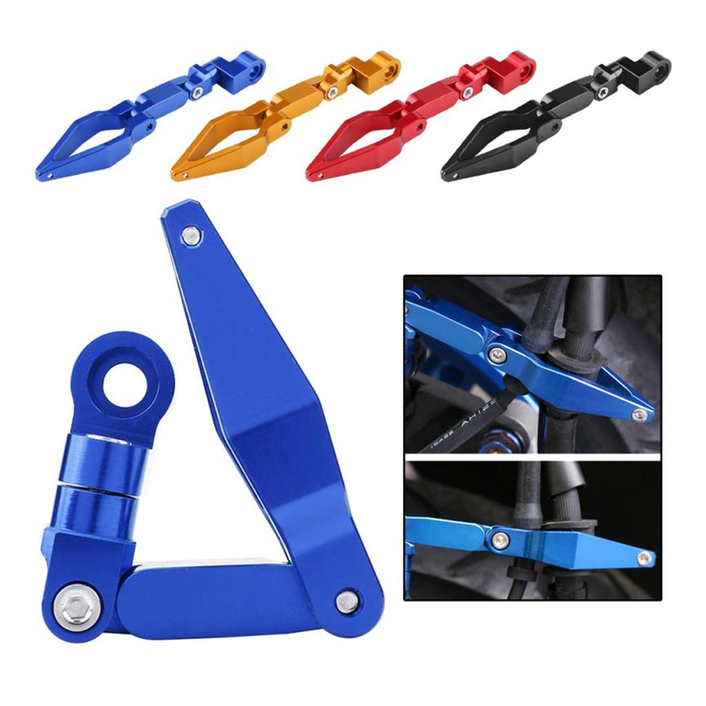 Universal Aluminum Motorcycle Oil Pipe Cable Clip Brake Cable Tube Line Clamp For 160 DIO 125 190X 300 500 Dirt Bike ATV