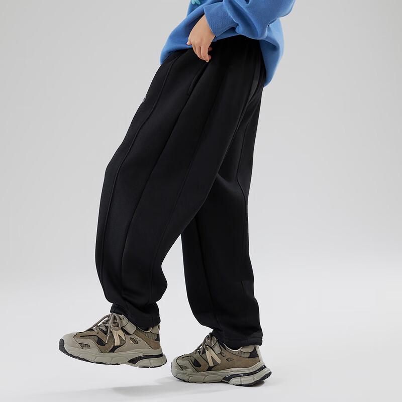 EBAER Kids' Winter Fleece-Lined Warm Casual Pants