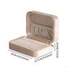 Travel Jewelry Box Organizer Storage Case Gift Display Holder Boxes Velvet Christmas