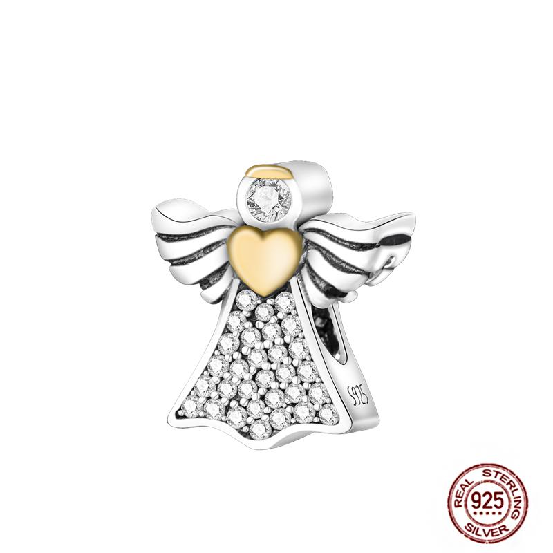 Woman Retro Copper Animal Tree Of Life Charms Beads Loveheart Fit Original Pendant Bracelet Diy Jewelry Making Gift