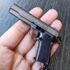 1:3 Alloy 1911 G17 Pistol Portable Mini Toy Gun G34 Model Detachable Keychain Fidget Toy Fake Gun for Boy Collection Adults Gift