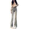 Light-colored Retro Jeans Flared for Women